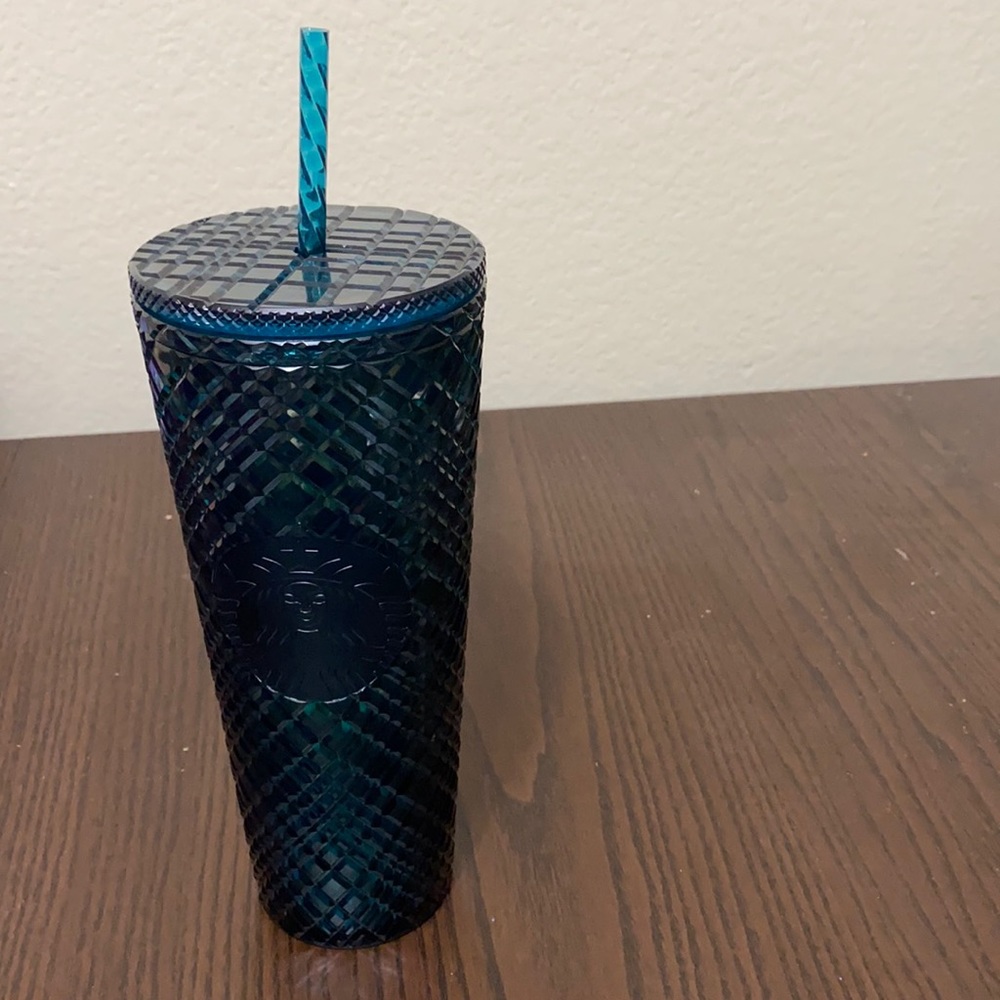 Starbucks 2021 Holiday Green Bling Venti Cup